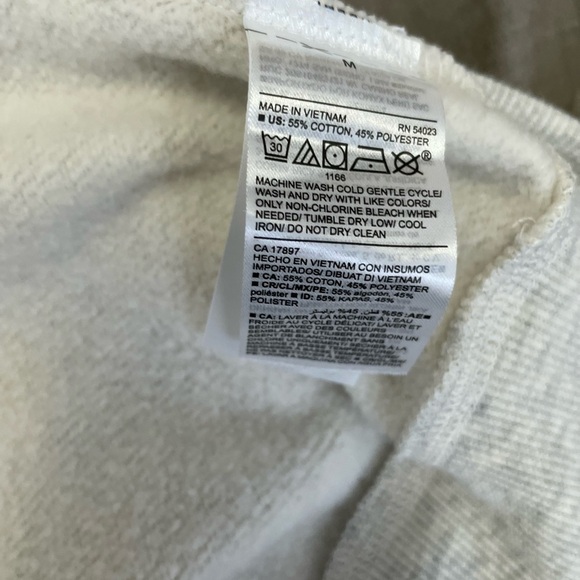 3/$25 Navy Cropped Sweater - Picture 3 of 3